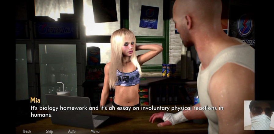 Dark Sam: 18plus Petite Girl Asks My for Help with Her Biology...