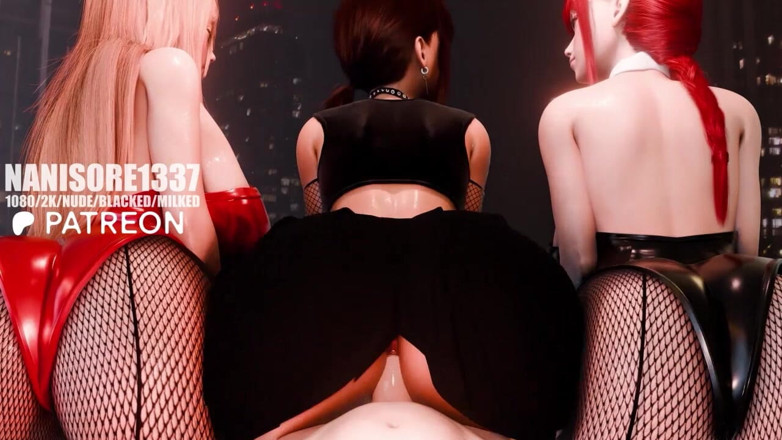 Nanisore1337: Kobeni Power Makima Reverse Cowgirl POV