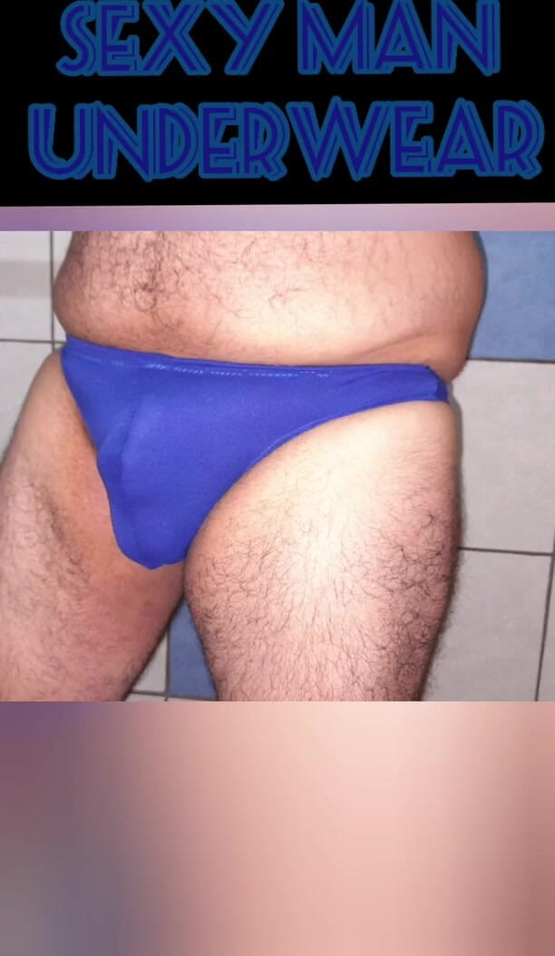 Davidandrexxx: Sexy blue thong