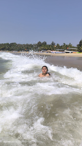 pujaprem: Hardcore Anal Fuck in the Sea