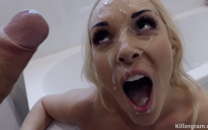 Killergram: Perfect All Natural Porn Star Victoria Summers Jumps in the...