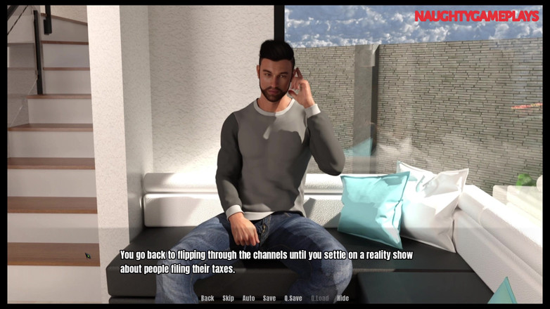 Naughty gameplays: Nenek House (bahagian 06) oleh Moonbox - GILF bertetek besar panas