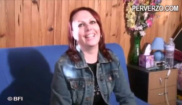 Intense Casting: Redhead MILF takes white cock in asshole