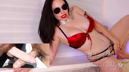 Goddess Misha Goldy: You need my help to accept that you are not...