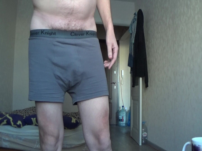 Vano99: Dotýkám se sama sebe, chlupatý pubis velký péro