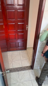 A Rubs Against His Step-sister in the Bathroom
