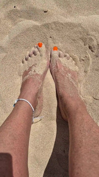 Feet in the Sand!