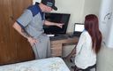 Ksalnovinhos: Young Girl Alone At Home Receives Naughty Technician