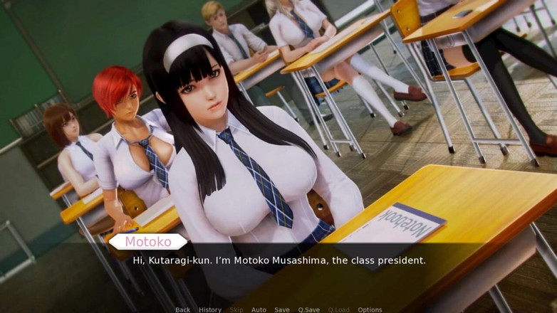 Miss Kitty 2K: 怀夫学院 #2 - 很多目标内裤