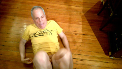 Dildo Man and Cross Hard Sex: Having fun on the floor with my fresh ass