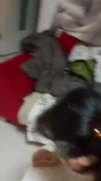 Tied on Table and Spank