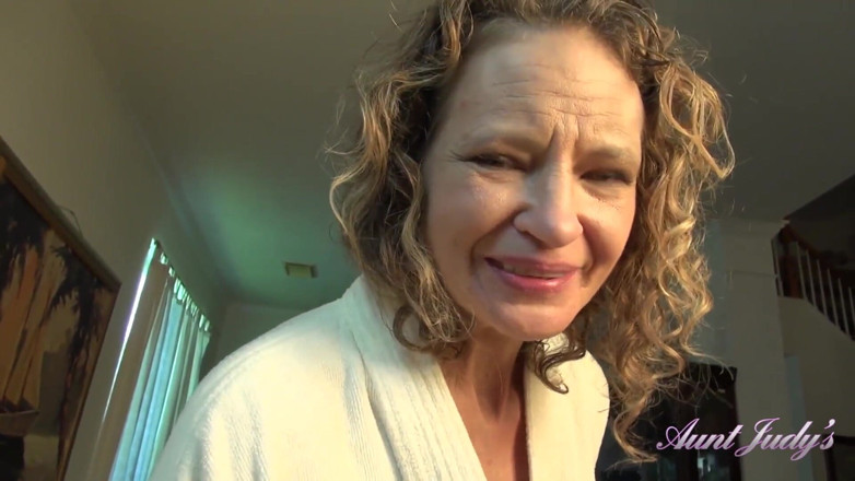 Aunt Judy's: Your Naughty Stepaunt Tia Knows You've Been Watching MILF Porn -...