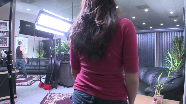 Cryptostudios: Astonishing brunette with big tits gets fucked hard