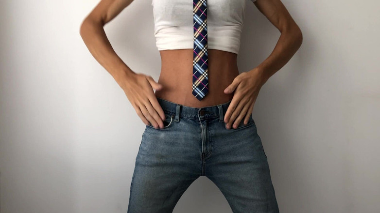 TVJackLong: Handjob in Denim Shorts