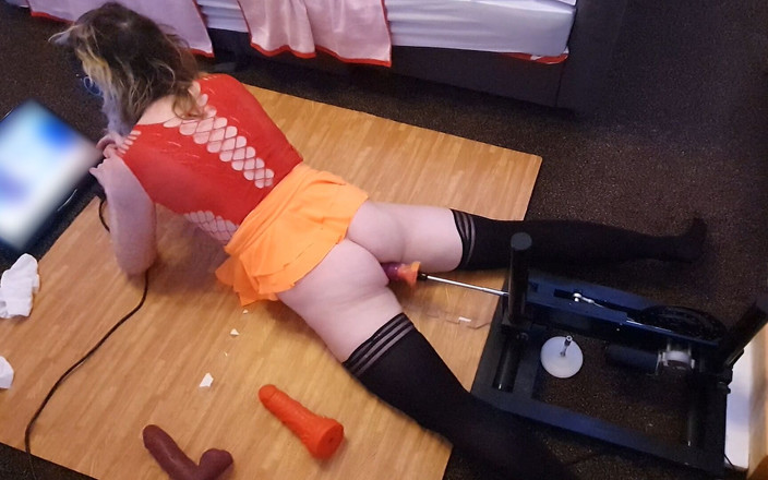 Spike Essex: セクシーな熟女リサが肛門ディルド積へ複数のオーガズムにクソマシン