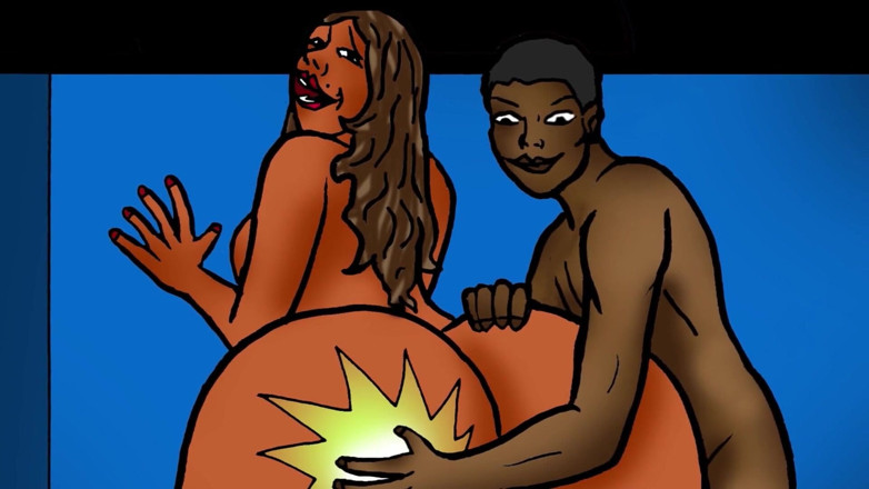 Dukes Hardcore Honeys: Black teen fucks step mom and her two Milf friends