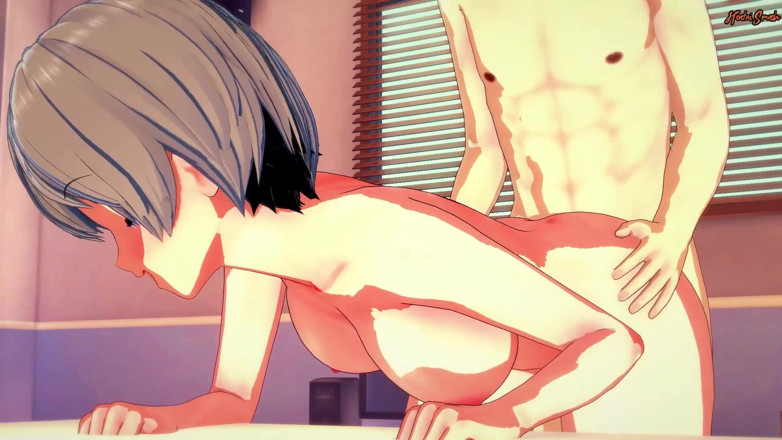 Hentai Smash: Uzaki-chan je ošukaná zezadu ve svém pokoji - Uzaki-chan Hentai.