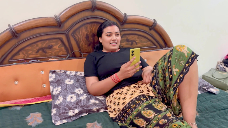 Hotty_ragini: After the Elder One Left, the Younger One Saw Bhabhi...