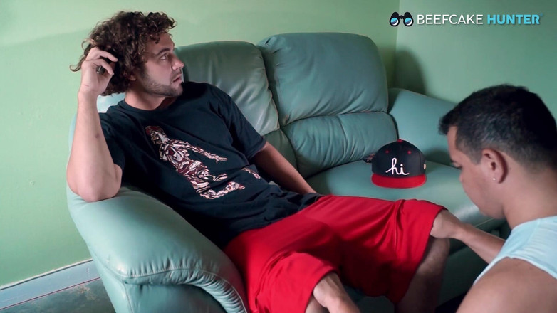 Beefcake Hunter: Marco’s First Time Fucking Another Guy