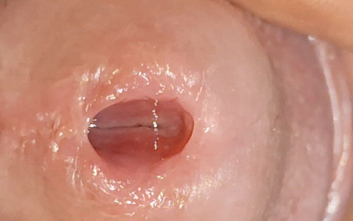 Straight Daddy Club: Agujero Ancho Lleno De Líquido Preseminal En Primer Plano