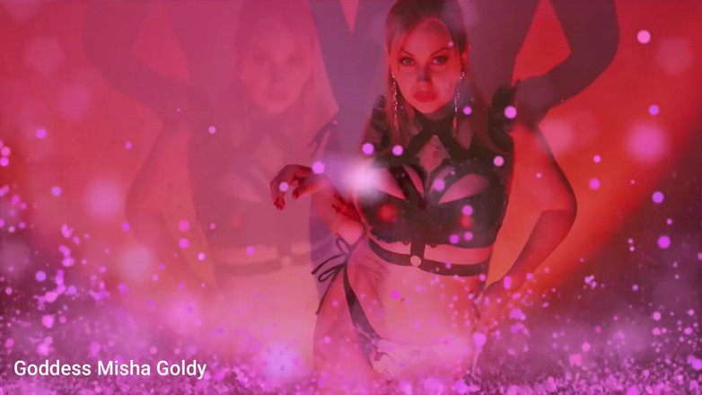 Goddess Misha Goldy: Jerk to your fail! You will never quit jerking off!...