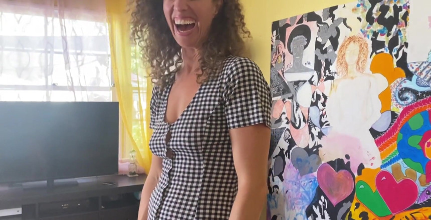 VibeWithMommy: मेरे अच्छे लड़के को उसके पैरों की किस्म का पता लगाने में मदद करना और अच्छी तरह से यह थोड़ा दूर चला जाता है।