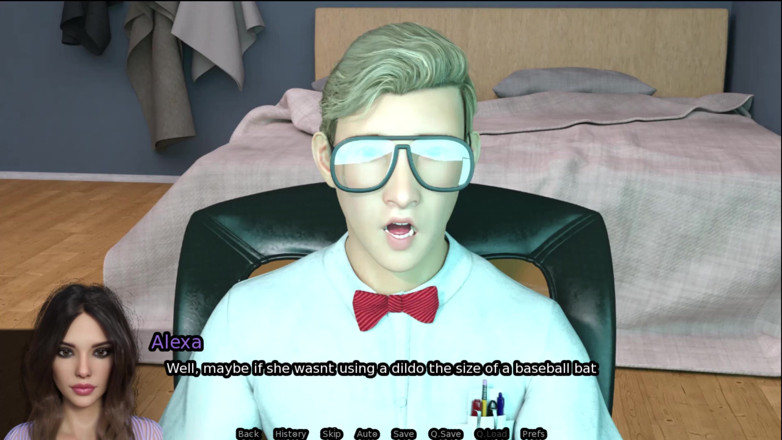 Johannes Gaming: Sexbot: getting fucked with a strap-on