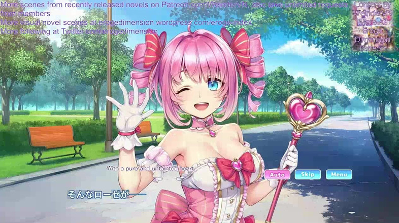 Eroge Dimension: Caçador de bruxas cena 1-4