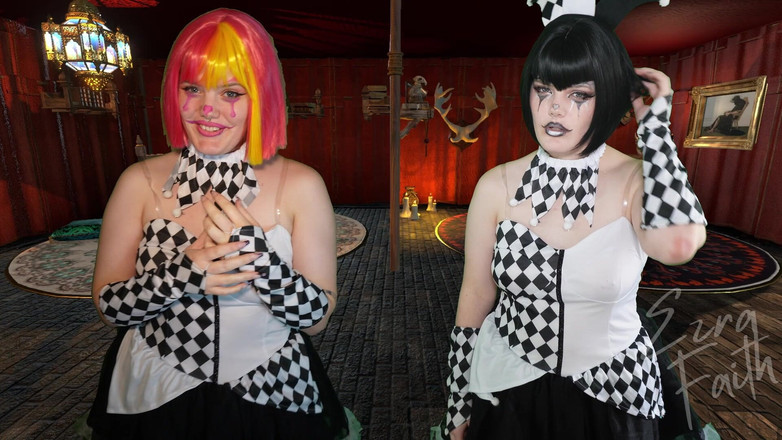 Ezra faith: Kies je clown! - Het circus van vleselijke curios van Cirque...