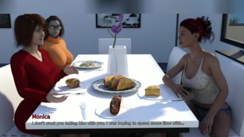 3DXXXTEEN2 Cartoon: Zarah's special apology. 3D porn cartoon sex