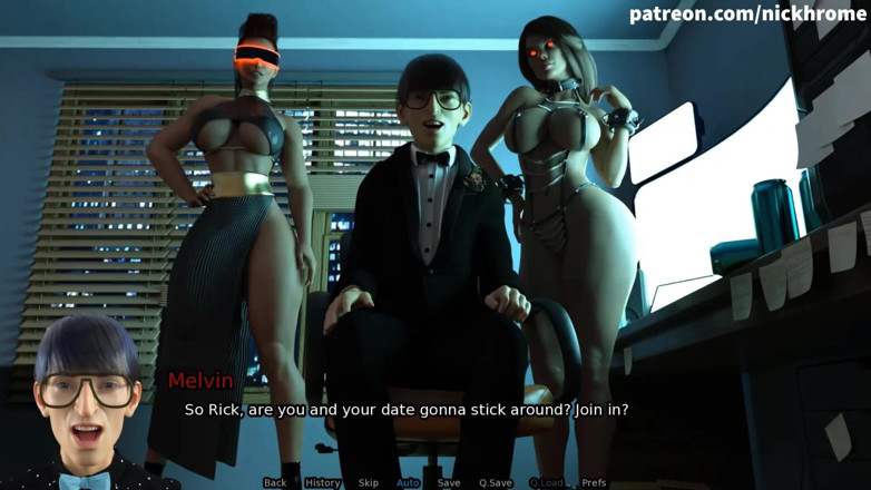 Visual Novels: SexBot 14 - well fucked outdoor
