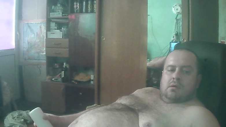 Jerking Perv: Fickt Schwanz mit einer künstlichen Muschi