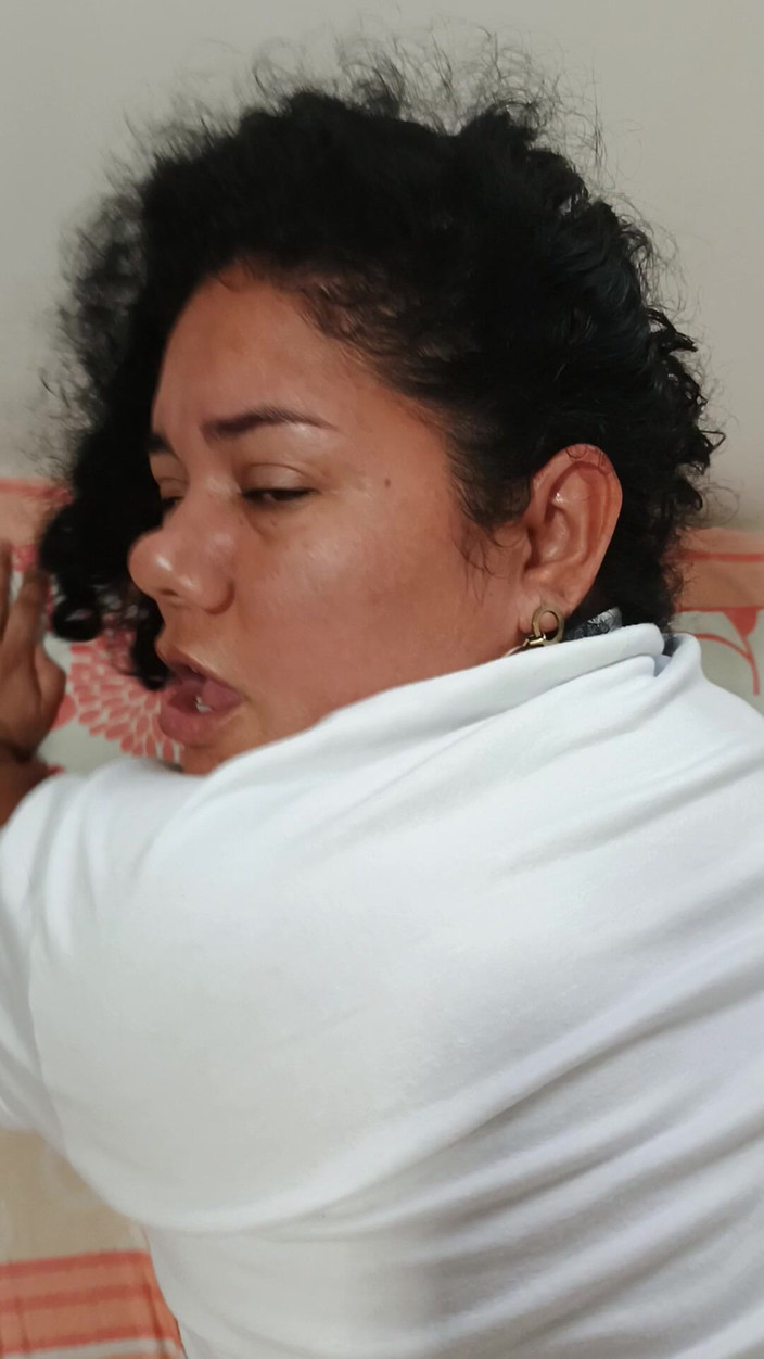 Valkyrieandluigy: Halsfick nachbarin tief in den hals gefickt