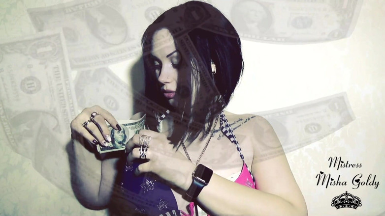 Goddess Misha Goldy: Your 7500$ for my new fake tits