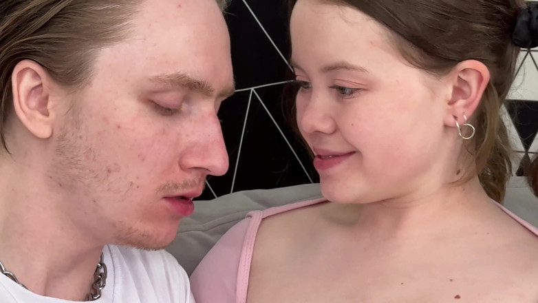 Dirty fantasy: 18 Year Old Stepsister with Big Tits Gets a Taste...