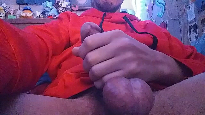 KingSpade: Cowok sange ini ngocok kontol ngaceng cowok sange ini