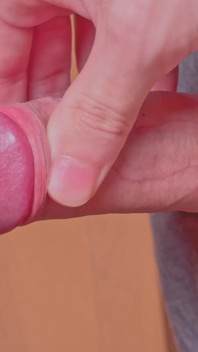 Japanese Teen Ejaculates Into Palm of Hand