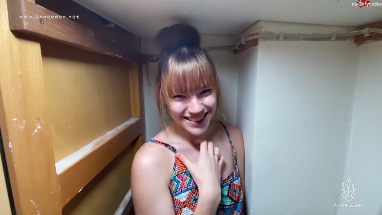 Anne Eden: University party - Dirty fun in closet