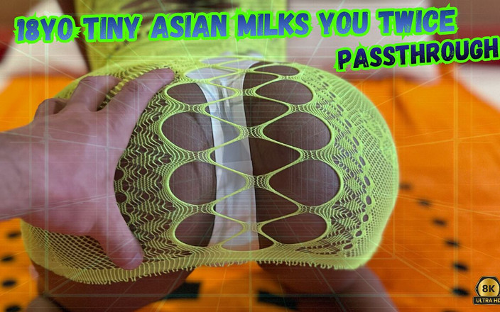AsianSexVR passtrough: 18yo Tiny Asian Milks You Twice Passthrough