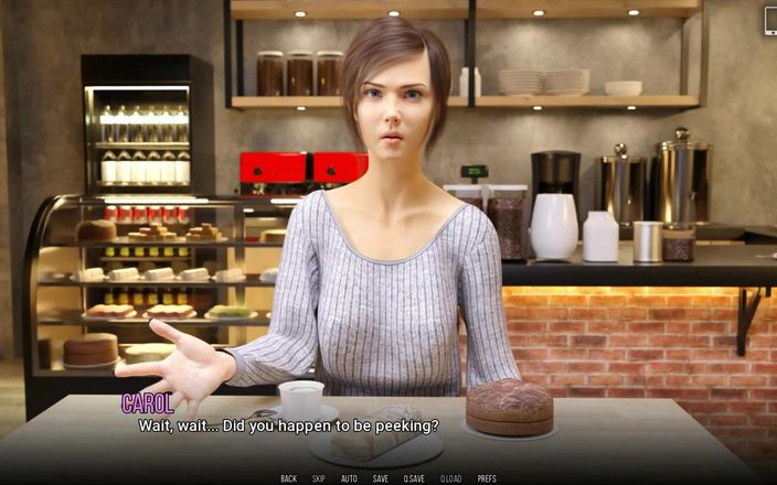 Miss Kitty 2K: Uniwersytet Problemów 15 - Cafe Chatter autorstwa Misskitty2k