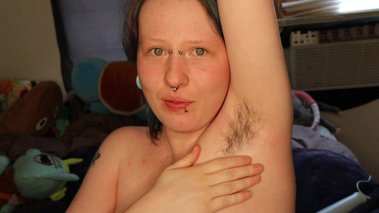 Lori Critter: Licking My Smelly Hairy Armpits
