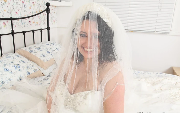Older Woman Fun: Here Comes the Bride and She Sticks Her Finger up...