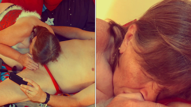 Carmen Angel: Nenek Carmen: mesin kongkek menambat zakar, pancutan dalam mulut jalang...