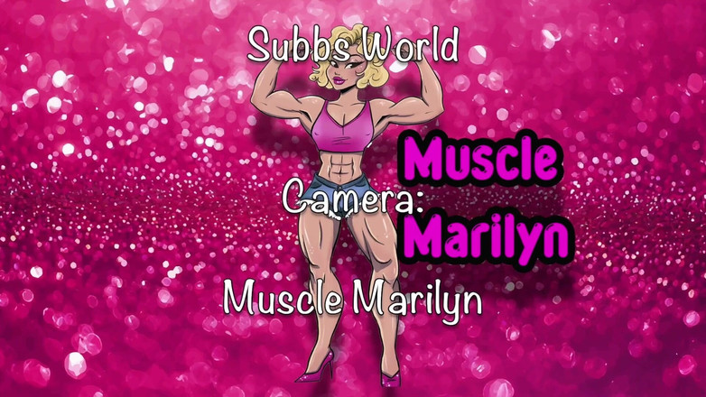Muscle Marilyn: Mostra e scopa in posa