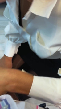 Boss Distracts Secretary From Work with Sex