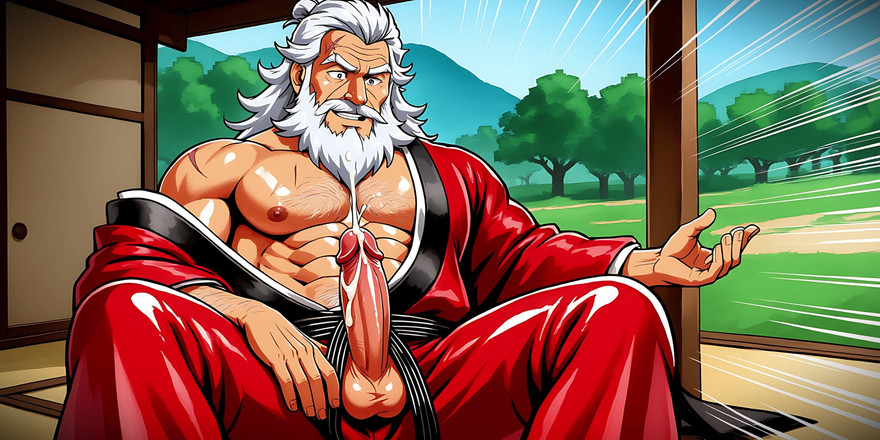 Erotic Man: Anime und Manga inspiriertes erotisches mann-kunst-set