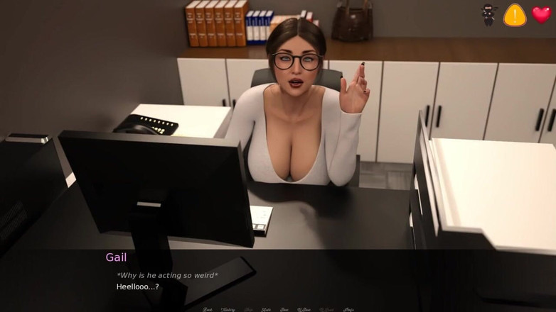 Miss Kitty 2K: Le bureau - partie jeune et maladroit