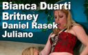Picticon Tranny: Bianca Duarti &amp;amp; Britney &amp;amp; Daniel Rasek &amp;amp; Juliano Four-Way BBGT