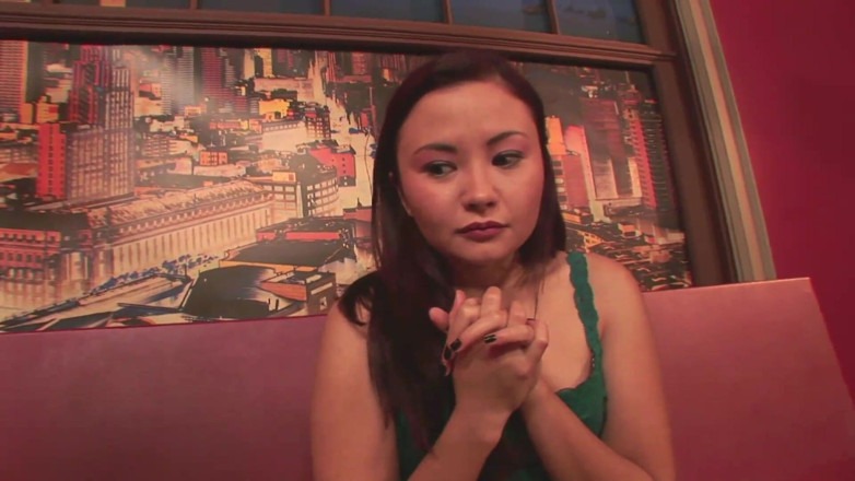 Black Sinner: Asian chick can't believe how huge is this damned black...