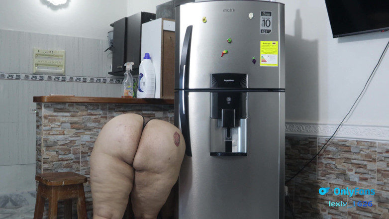 Lexly_16: My Friend's Step Stepson Fucks Me in the Kitchen and...